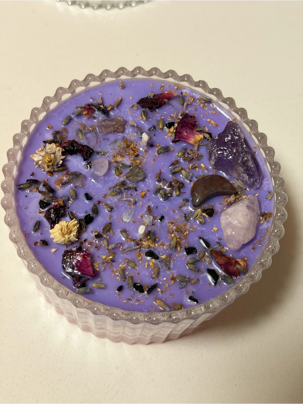 “Sugar Moon” ~7 oz Handcrafted Candle